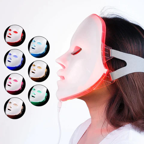 Máscara de LED Fototerapia - 7 Cores